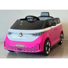 Детская машина на аккумуляторе M 6281 EBLR-8 Volkswagen, мягкое сиденье, розовая фото 66