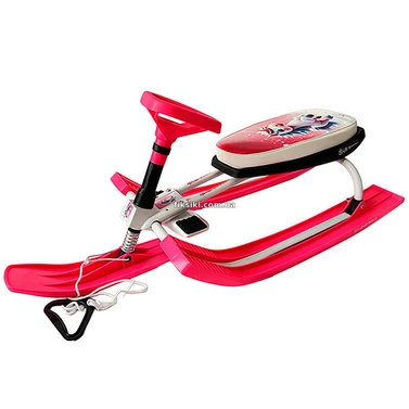 Кликните для увеличения изображения Детский снегокат MS 1778-10 с низкой рамой, розовый