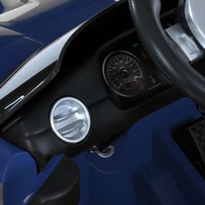 Двухместный детский электромобиль M 6107 EBLR-4 (24V) Ford, мягкие EVA колеса, синий фото 32