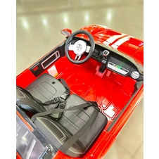 Двухместная детская машина M 6107 EBLR-3 (24V) красная, четыре двигателя фото 88