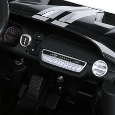 Двухместная детская машина M 6107 EBLR-2 (24V) черная, четыре двигателя фото 57