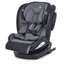 Автокресло El Camino Evolution 2 360º ME 1045 Simply Gray серое, isofix, поворотное 360º, группа 0+/1-2-3