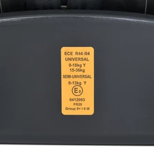 Автокресло El Camino Evolution 2 360º ME 1045 Simply Gray серое, isofix, поворотное 360º, группа 0+/1-2-3 фото 14