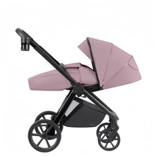 Универсальная коляска Carrello Omega CRL-6540/1 Galaxy Pink + адаптер, розовая купить