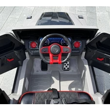 Детский электромобиль джип M 6257 EBLR-11 серый, Mercedes Brabus фото 16