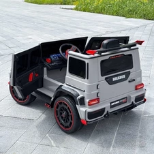 Детский электромобиль джип M 6257 EBLR-11 серый, Mercedes Brabus фото 99