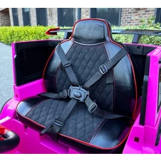 Детский электромобиль джип M 6257 EBLR-8 розовый, Mercedes Brabus фото 13