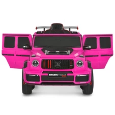 Детский электромобиль джип M 6257 EBLR-8 розовый, Mercedes Brabus фото 57