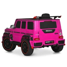 Детский электромобиль джип M 6257 EBLR-8 розовый, Mercedes Brabus фото 14