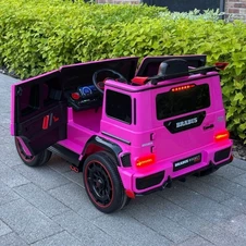 Детский электромобиль джип M 6257 EBLR-8 розовый, Mercedes Brabus фото 55