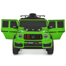 Детский электромобиль джип M 6257 EBLR-5 зеленый, Mercedes Brabus фото 32
