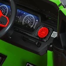 Детский электромобиль джип M 6257 EBLR-5 зеленый, Mercedes Brabus фото 29