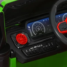 Детский электромобиль джип M 6257 EBLR-5 зеленый, Mercedes Brabus фото 20