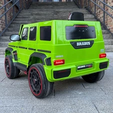 Детский электромобиль джип M 6257 EBLR-5 зеленый, Mercedes Brabus фото 44