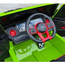 Детский электромобиль джип M 6257 EBLR-5 зеленый, Mercedes Brabus фото 88