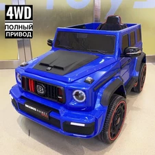 Детский электромобиль M 6257 EBLR-4 джип, Mercedes Brabus, синий