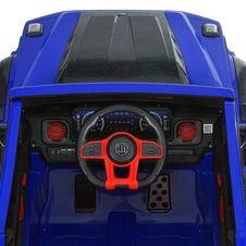 Детский электромобиль M 6257 EBLR-4 джип, Mercedes Brabus, синий фото 57