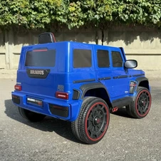 Детский электромобиль M 6257 EBLR-4 джип, Mercedes Brabus, синий фото 44
