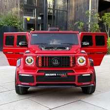 Детский электромобиль M 6257 EBLR-3 джип, Mercedes Brabus, красный фото 11