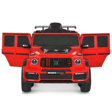 Детский электромобиль M 6257 EBLR-3 джип, Mercedes Brabus, красный фото 13