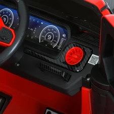 Детский электромобиль M 6257 EBLR-3 джип, Mercedes Brabus, красный фото 25