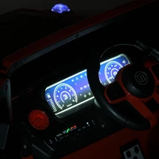 Детский электромобиль M 6257 EBLR-3 джип, Mercedes Brabus, красный фото 29