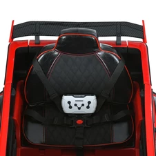 Детский электромобиль M 6257 EBLR-3 джип, Mercedes Brabus, красный фото 20