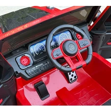 Детский электромобиль M 6257 EBLR-3 джип, Mercedes Brabus, красный фото 66
