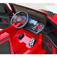 Детский электромобиль M 6257 EBLR-3 джип, Mercedes Brabus, красный фото 77