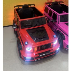 Детский электромобиль M 6257 EBLR-3 джип, Mercedes Brabus, красный фото 88