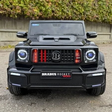 Детский электромобиль M 6257 EBLR-2 джип, Mercedes Brabus, черный фото 11