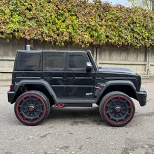 Детский электромобиль M 6257 EBLR-2 джип, Mercedes Brabus, черный фото 77