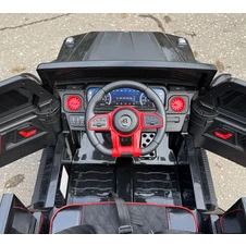 Детский электромобиль M 6257 EBLR-2 джип, Mercedes Brabus, черный фото 88