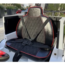 Детский электромобиль M 6257 EBLR-1 джип, Mercedes Brabus, белый фото 32