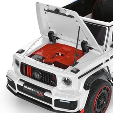 Детский электромобиль M 6257 EBLR-1 джип, Mercedes Brabus, белый фото 25