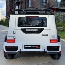 Детский электромобиль M 6257 EBLR-1 джип, Mercedes Brabus, белый фото 55