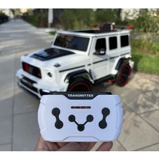 Детский электромобиль M 6257 EBLR-1 джип, Mercedes Brabus, белый фото 66