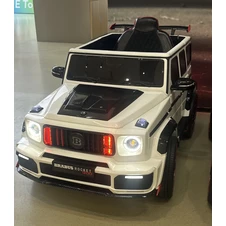 Детский электромобиль M 6257 EBLR-1 джип, Mercedes Brabus, белый фото 88
