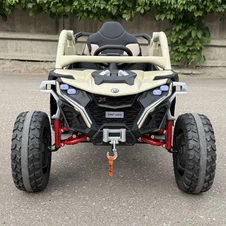 Детский электромобиль багги M 6256 EBLR-13 бежевый, пульт управления купить