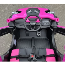 Детский багги для девочки M 6256 EBLR-8 розовый, пульт управления фото 66