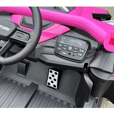 Детский багги для девочки M 6256 EBLR-8 розовый, пульт управления фото 77