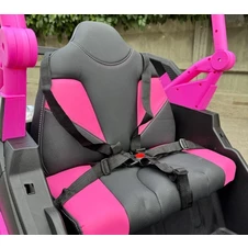 Детский багги для девочки M 6256 EBLR-8 розовый, пульт управления фото 99