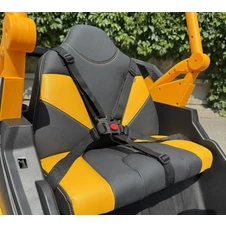 Детский электромобиль M 6256 EBLR-6 багги, музыка, светятся фары, желтый фото 13