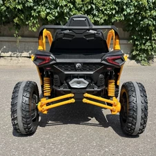 Детский электромобиль M 6256 EBLR-6 багги, музыка, светятся фары, желтый фото 55