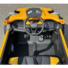 Детский электромобиль M 6256 EBLR-6 багги, музыка, светятся фары, желтый фото 77