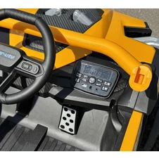 Детский электромобиль M 6256 EBLR-6 багги, музыка, светятся фары, желтый фото 88