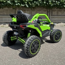 Детский электромобиль M 6256 EBLR-5 багги, музыка, светятся фары, зеленый фото 33