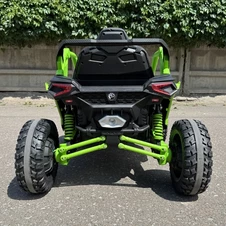 Детский электромобиль M 6256 EBLR-5 багги, музыка, светятся фары, зеленый фото 55