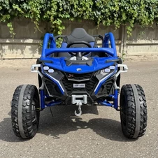 Детский электромобиль M 6256 EBLR-4 багги, музыка, светятся фары, синий купить
