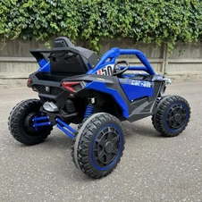 Детский электромобиль M 6256 EBLR-4 багги, музыка, светятся фары, синий фото 33
